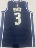Dallas Mavericks #3 Anthony Davis Mavericks 3 # Navy Style 1