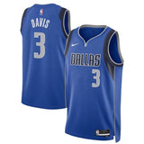 Dallas Mavericks #3 Anthony Davis Unisex Swingman Player Jersey - Icon Edition - Blue