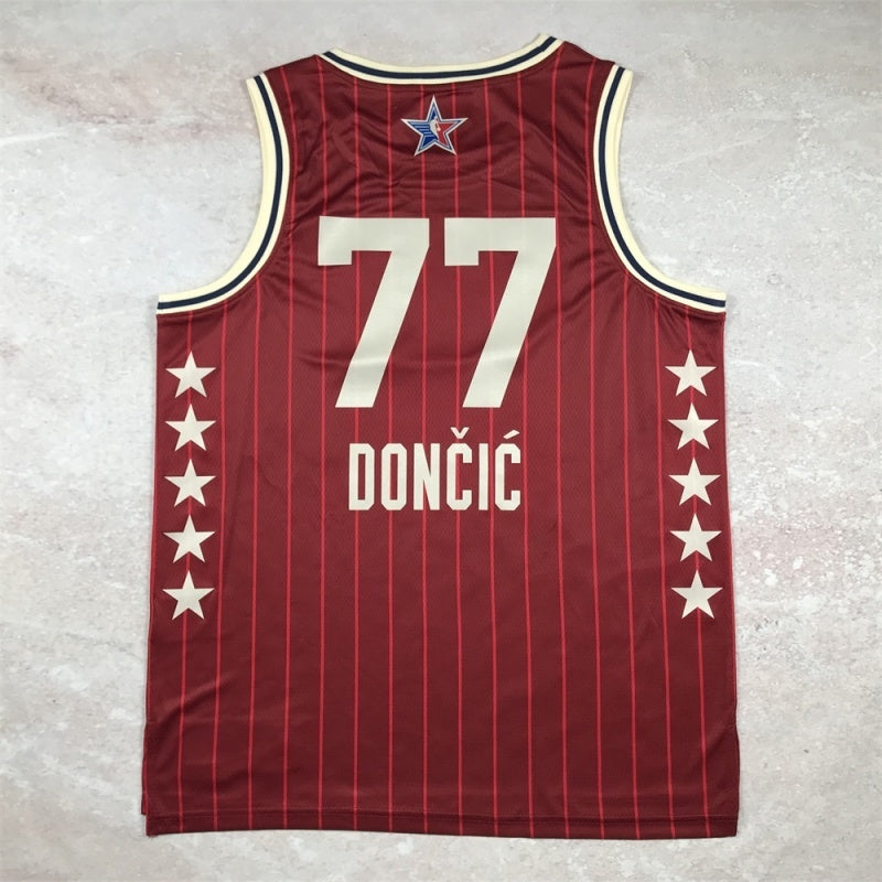 Dallas Mavericks #77 Luka Doncic 2024 NBA All-Star Style 2