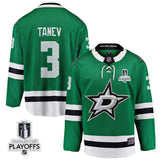 Dallas Stars #3 Chris Tanev 2024 NHL Playoffs Patch Home Jersey