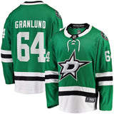 Dallas Stars #64 Mikael Granlund Home Breakaway Jersey - Kelly Green