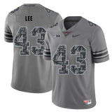 Darron Lee 43 Pattern Dark Gray