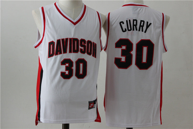 Davidson Wildcats #30 Stephen Curry NCAA Curry Style 1