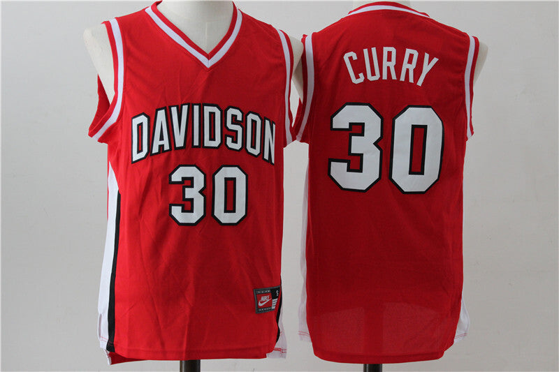 Davidson Wildcats #30 Stephen Curry NCAA Curry Style 2