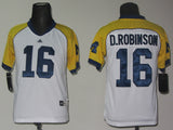 Denard Robinson 16 Youth Cowboys Classic Edition White