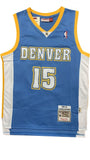 Denver Nuggets #15 Carmelo Anthony Nuggets 15 # Anthony Blue 2003-04 Classic Retro Jersey Style 2