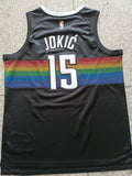 Denver Nuggets #15 Nikola Jokic Nuggets 15 City Edition Style 1