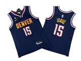 Denver Nuggets #15 Nikola Jokic Nuggets 15 # Navy Fan Edition -- Nikola . Jokic