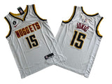 Denver Nuggets #15 Nikola Jokic Nuggets 15 # White Fan Edition Jersey -- Nikola . Jokic