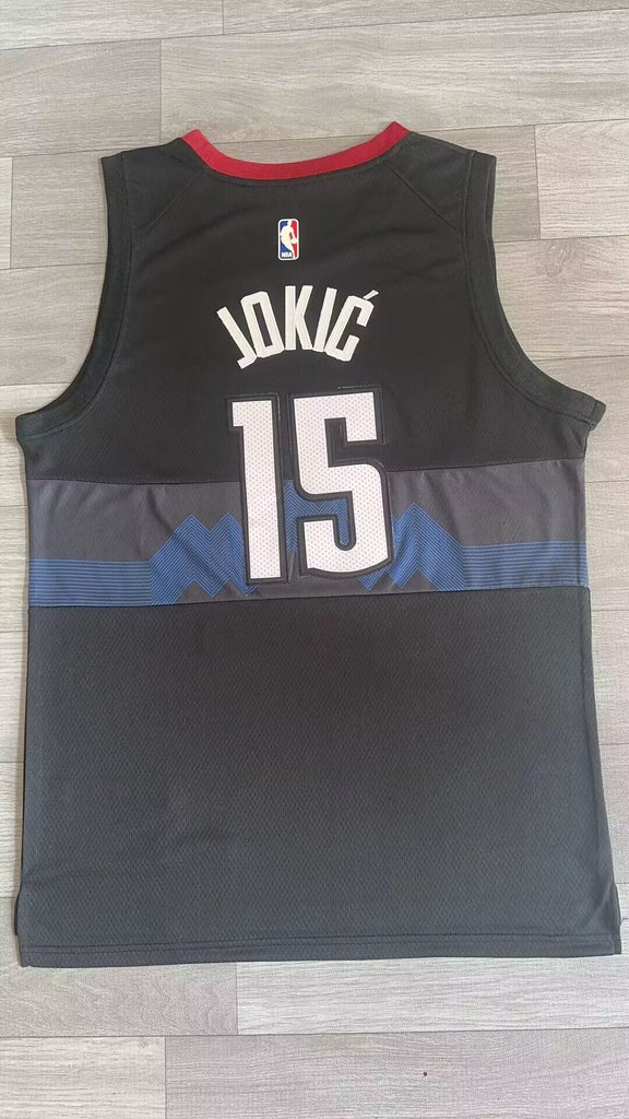 Denver Nuggets #15 Nikola Jokic Nuggets 24 City Style 1
