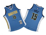 Denver Nuggets #15 Nikola Jokic m&n jersey blue