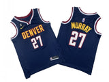 Denver Nuggets #27 Jamal Murray Nuggets 27 # Navy 22-23 Season Fan Edition Jersey -- Ja --. Murray