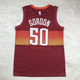 Denver Nuggets #50 Aaron Gordon Hot Press Nuggets 50 Red s-xxl Style 1