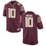Derrick Brooks 10 Burgundy