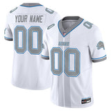 Detroit Lions Customized White 2025 F.U.S.E. 'Motor City Racing Edition' Vapor Limited