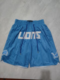 Detroit Lions Football Lions Shorts Style 2