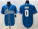 Detroit Lions #0 Jahmyr Gibbs Collaboration