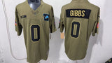 Detroit Lions #0 Jahmyr Gibbs Style 1
