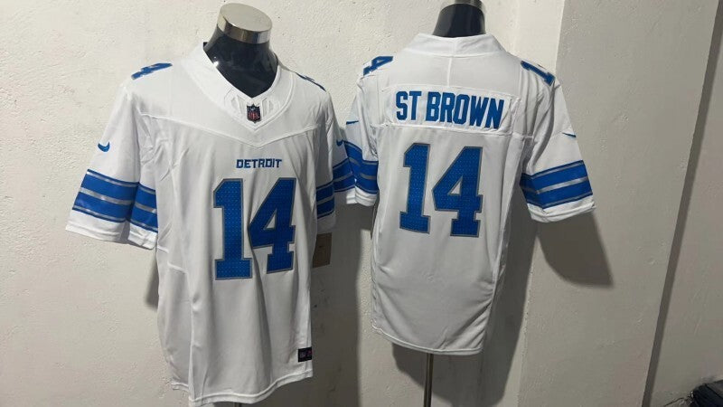 Detroit Lions #14 Amon-Ra St. Brown Style 4