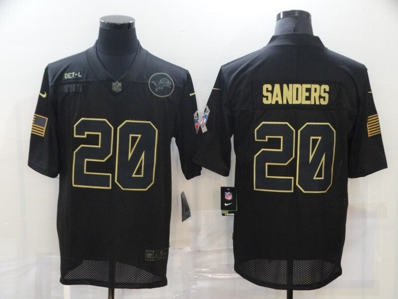 Detroit Lions #20 Barry Sanders 20 Salute 682