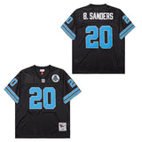Detroit Lions #20 Barry Sanders Lions 20 Black 1993 Retro