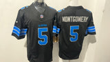Detroit Lions #5 David Montgomery Style 2