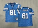 Detroit Lions #81 Johnson Detroit Lions Team
