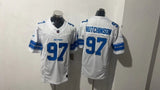 Detroit Lions #97 Aidan Hutchinson Style 4