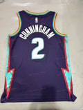 Detroit Pistons #2 Cade Cunningham 26 Season Pistons City Purple Style 1