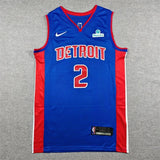 Detroit Pistons #2 Cade Cunningham Pistons 2 Blue Style 2
