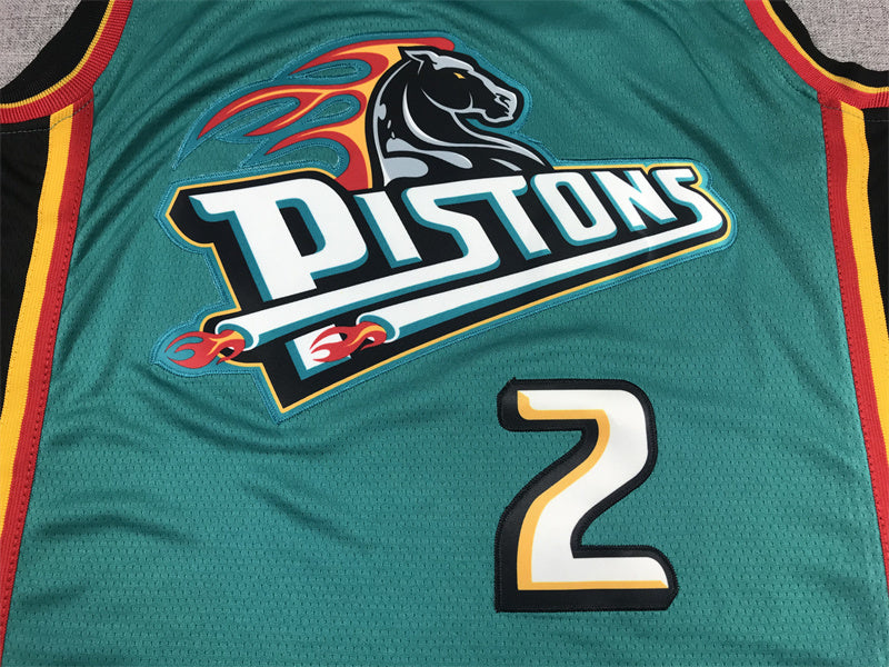 Detroit Pistons #2 Cade Cunningham Pistons 2 Classic Green Style 3