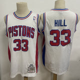 Detroit Pistons #33 Hill Style 2