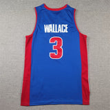 Detroit Pistons #3 Ben Wallace Pistons 3 Retro Blue s-xxl Style 1