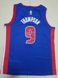 Detroit Pistons #9 Ausar Thompson Pistons 9 Blue S-XXL Style 1