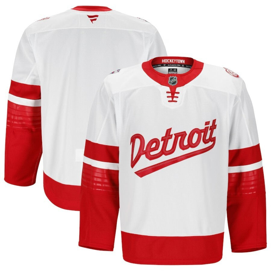 Detroit Red Wings 2025 NHL Stadium Series Authentic Pro Jersey - White