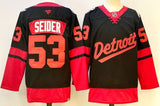 Detroit Red Wings #53 Moritz Seider Style 1