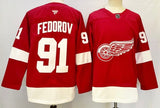 Detroit Red Wings #91 Sergei Fedoro