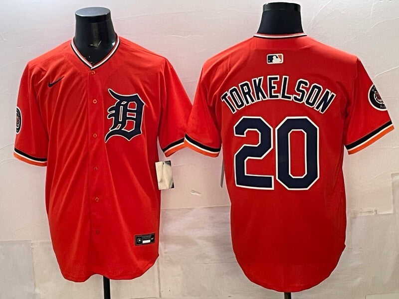Detroit Tigers #20 Spencer Torkelson Tigers Special V2 Style 2