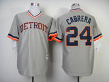 Detroit Tigers #24 Miguel Cabrera Tigers 24 Gray 1984 Inverted
