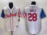 Detroit Tigers #28 Javier Baez Tigers Adult Style 2