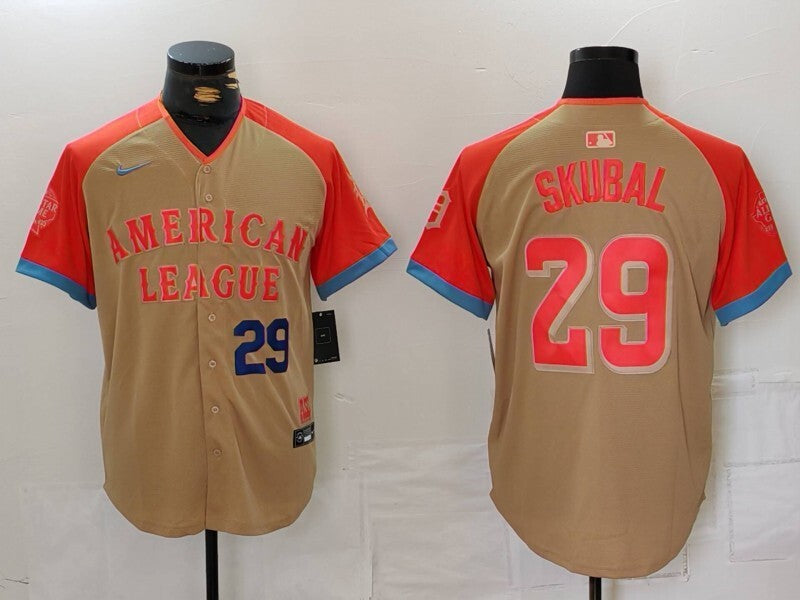 Detroit Tigers #29 Tarik Skubal Tigers 24 All-Star Style 4