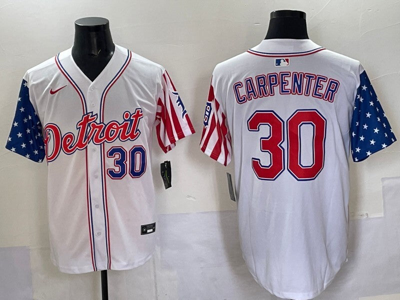 Detroit Tigers #30 Kerry Carpenter Tigers Adult Style 2