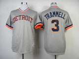 Detroit Tigers #3 Ian Kinsler Tigers 3# Gray Retro 1984