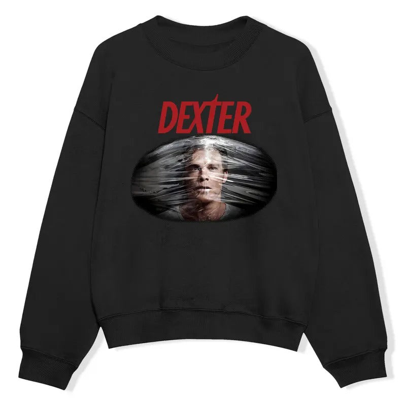 Dexter Morgan TV Show Sweatshirt, Horror Blood Sweatshirt, Tonight's The Night Sweatshirt For Dexter Fan,  Unisex Comfort Rock Style Bootleg Outfitstyle{n002}3