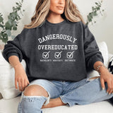Doctorate Sweatshirt, PhD Graduation Gift, Graduation Gift, Doctors Degree, Funny PhD Gifts Fabric Fit