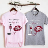 Dr. Pepper Shirt, My Blood Type is Dr. Pepper Sweatshirt, Cute Dr Pepper Shirt, Gift For Her, Soda Shirt, Birthday Gift, Trendy Dr. Pepper