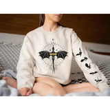 Dragon Rider Sweatshirt,Basgiath War College Hoodie,Fourth Wing ,Die Or Fly Tee,Riders Quadrant Tee, Women Gift Tee,Dragons Print on Sleeve