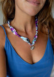 Scarf necklaces