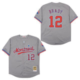 EXPOS #12 BRADY Expos 12 Gray Retro