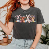 Easter Day Cow T-Shirt, Cute Cow Shirt, Bunny Cow Shirt, Easter Cow Shirt, Easter Day Heifer Shirt, Cute Shirt, gift for her top menswear